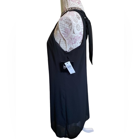 Authentic By & By Strapless Crown Jewel Neck Dress - Picture 3 of 4